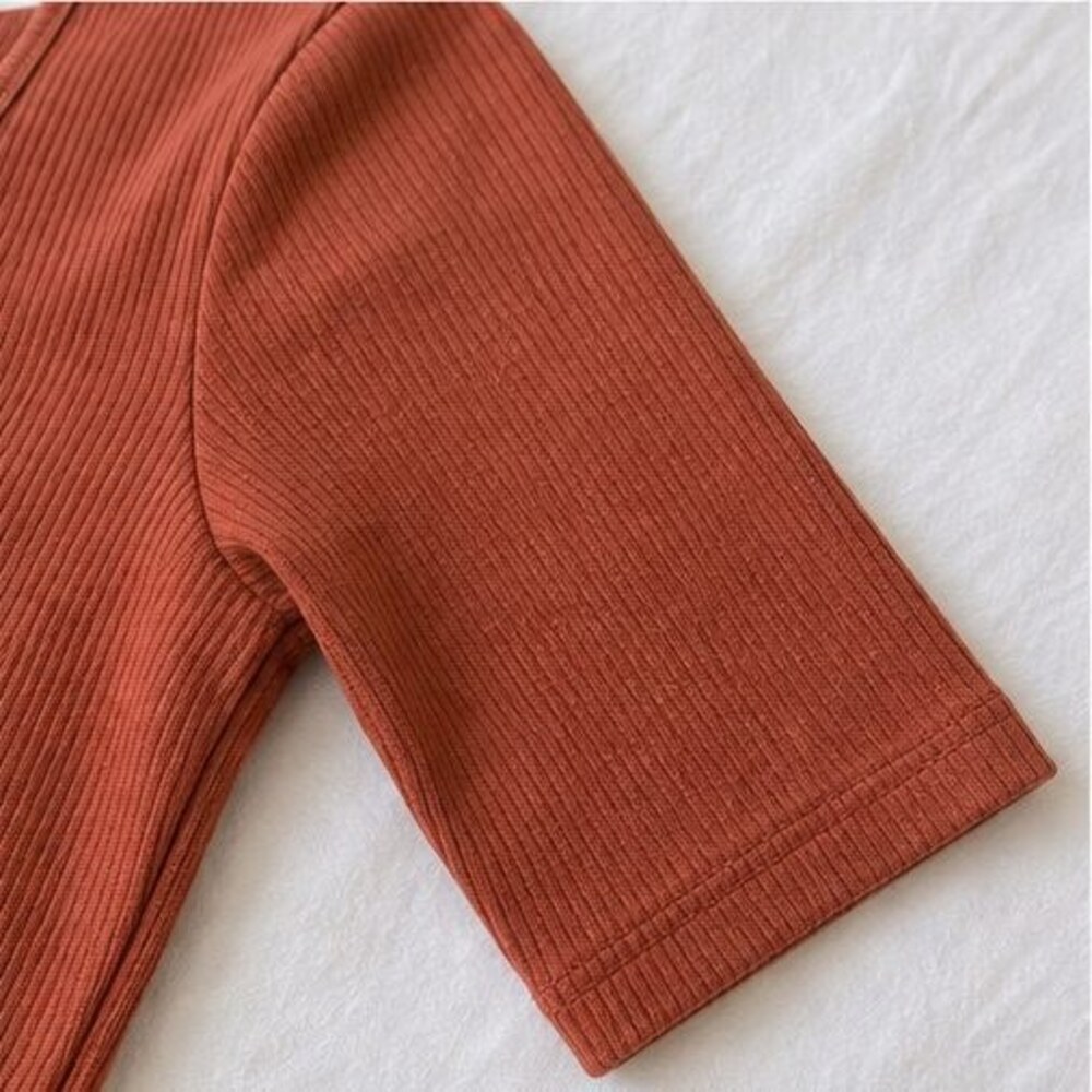 Sand Button Blouse - Picture 5 of 6